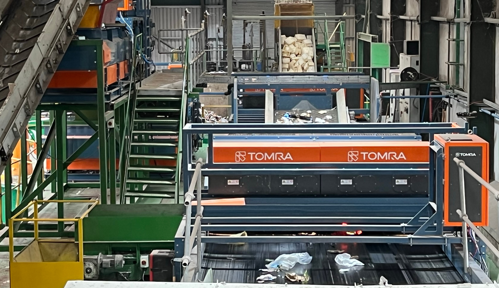 TOMRA plays a key role in helping Green Recycling achieve its goal of establishing the UK’s first picker-less C&I MRF