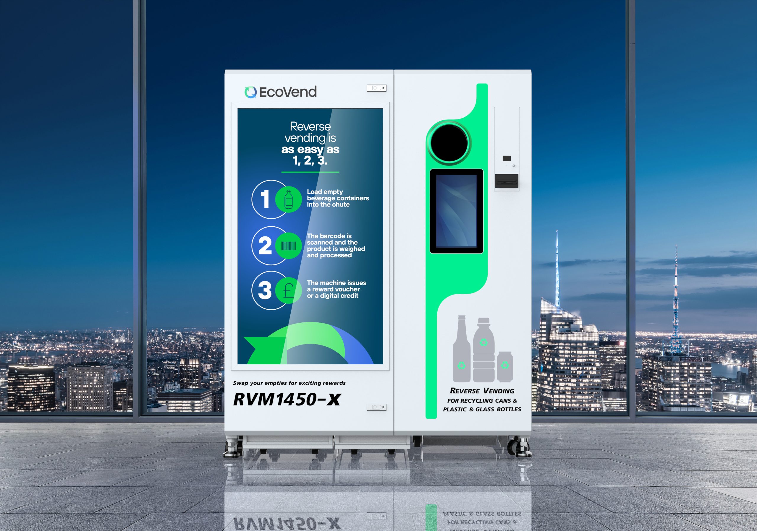 EcoVend launches ‘X Range’ Reverse Vending Machines